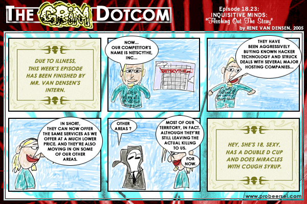 The Grim DotCom, episode 18.23
