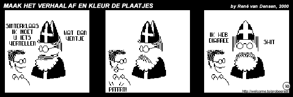 Maak Het Verhaal Af En Kleur De Plaatjes - strip 10
