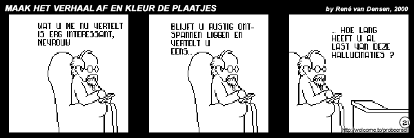 Maak Het Verhaal Af En Kleur De Plaatjes - strip 21