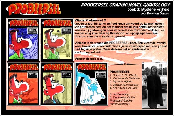 Probeersel boek 3, Achterkaft