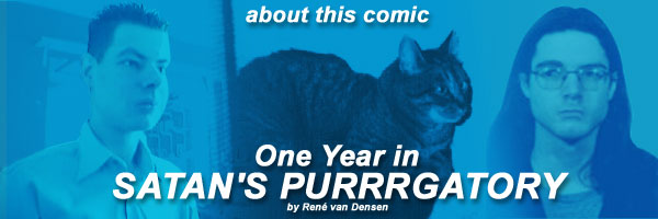 About the comic A Year In Satan's Purrrgatory
