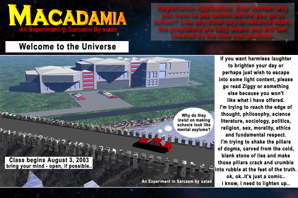 Macadamia episode for August 1, 2003